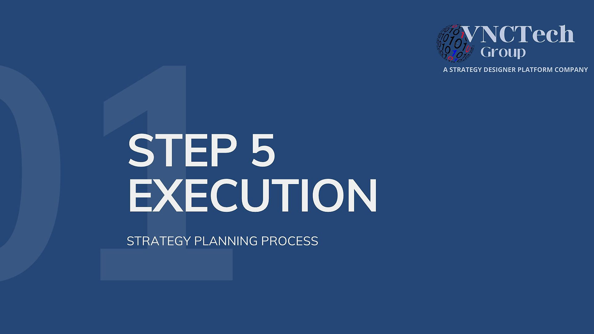 Strategic Planning Process - Step 5 - Execution